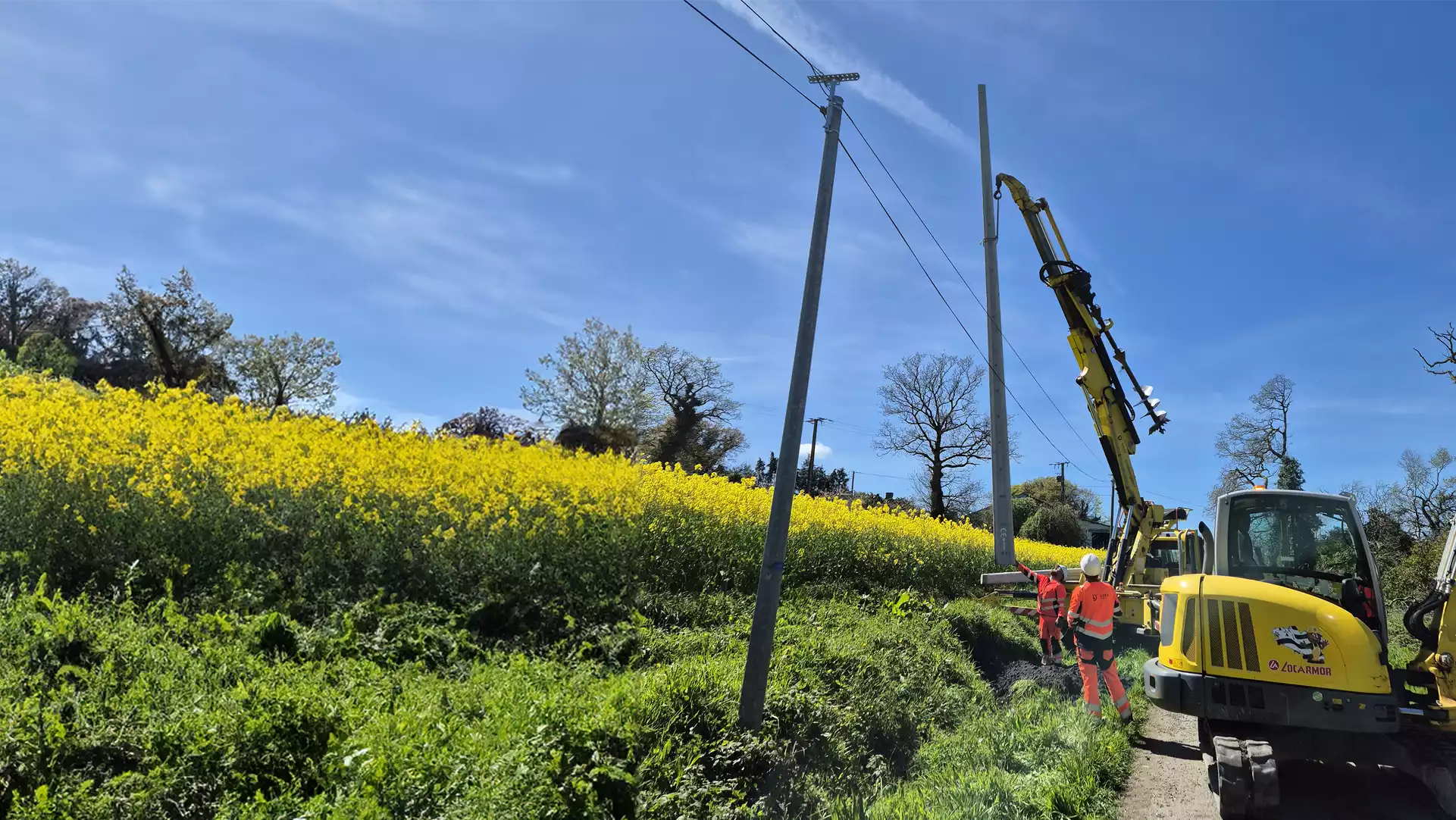 PEBreizh travaux sur réseaux électrique slide